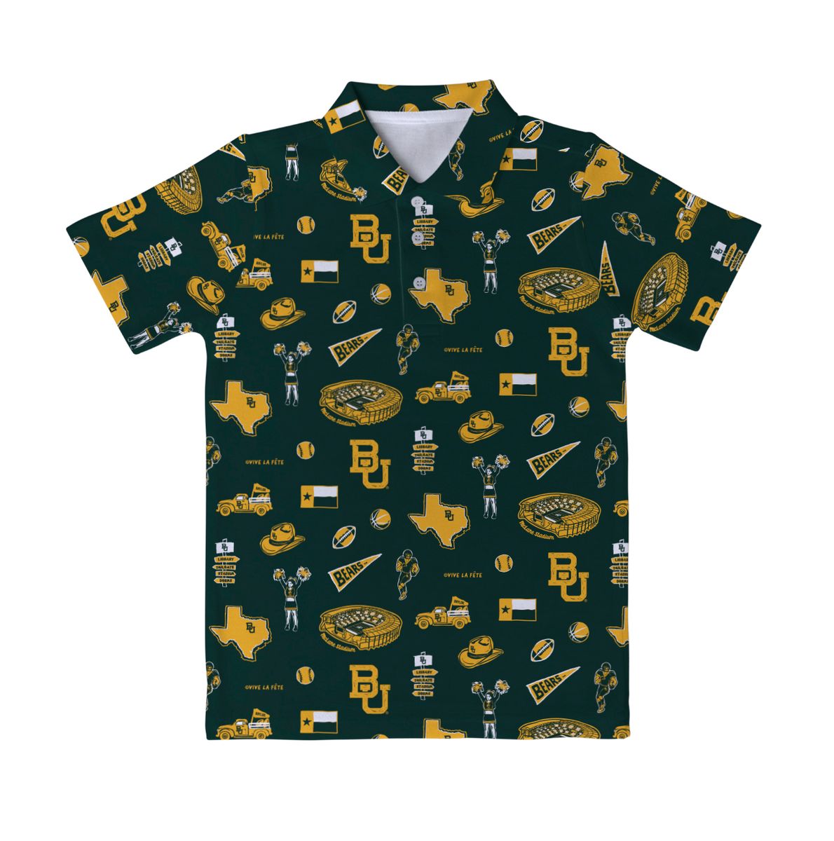 Baylor Game Day Polo - Select Size