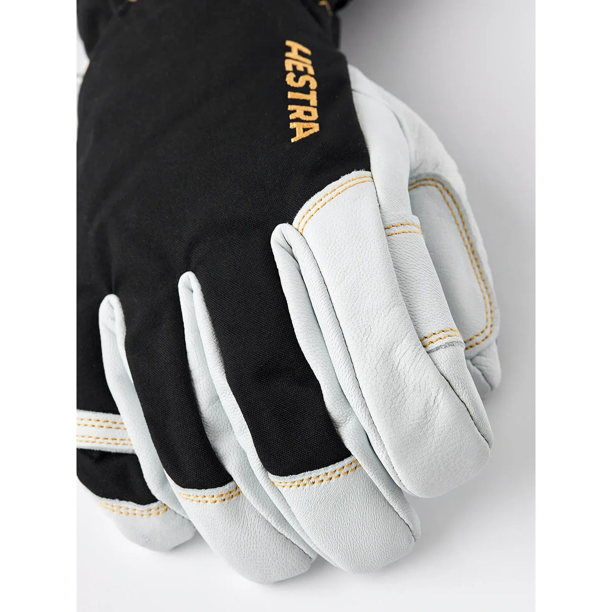 Hestra Men's Army Leather Gore-Tex Ski Gloves - 5 Finger