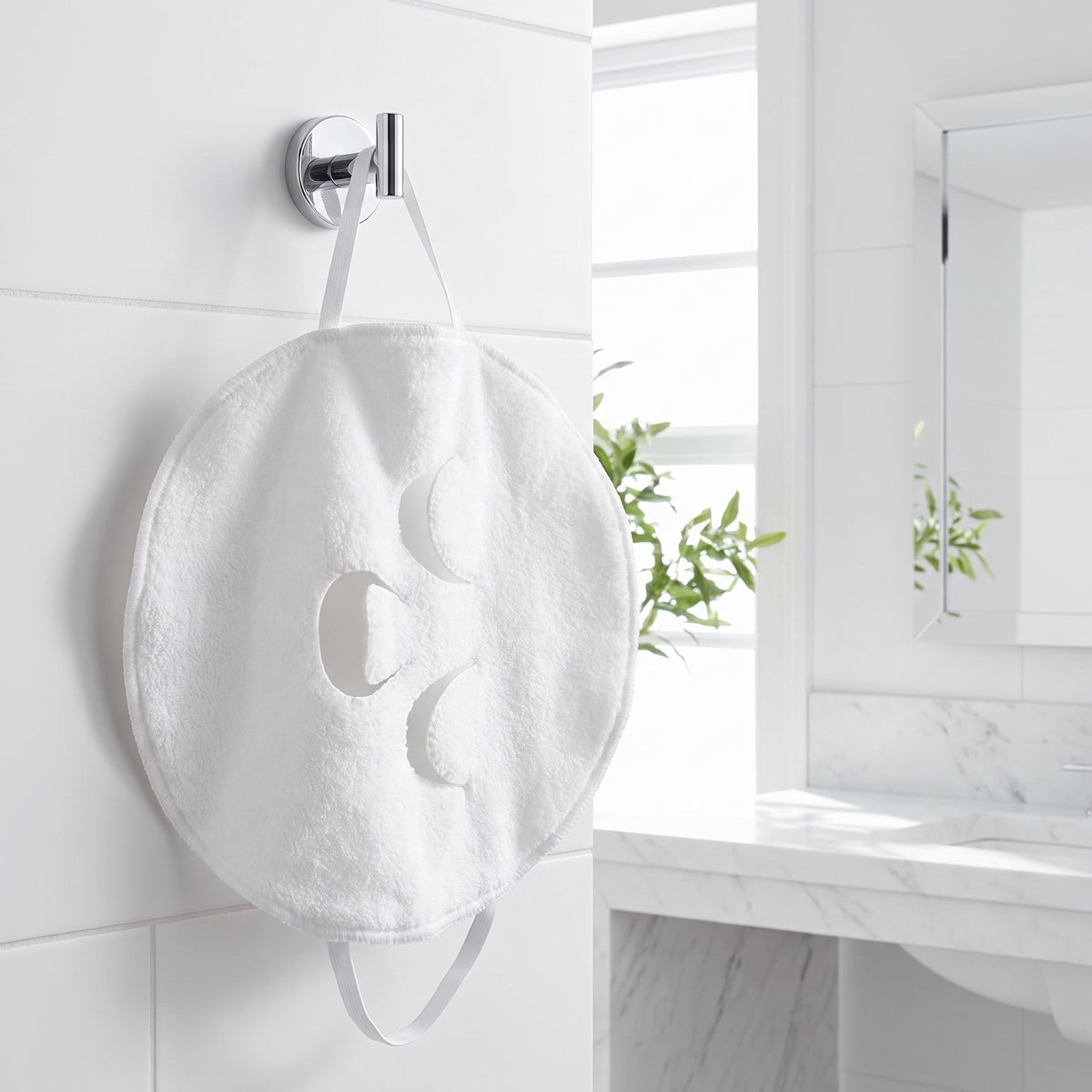 Reusable Facial Steam Towel, Hot and Cold Compress Cloth, Moisturizing Skin Care Towel for Home Spa & Salon Beauty Use
