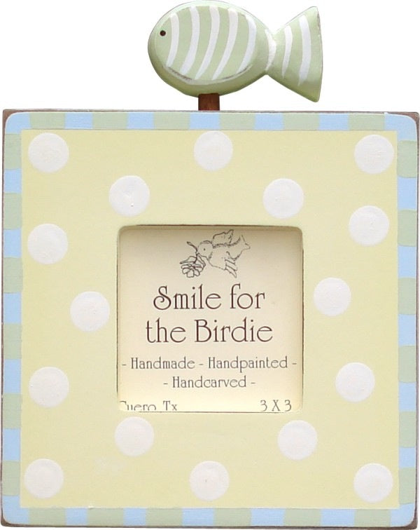 Fish- Blue & Yellow - 436-BY - Picture Frame