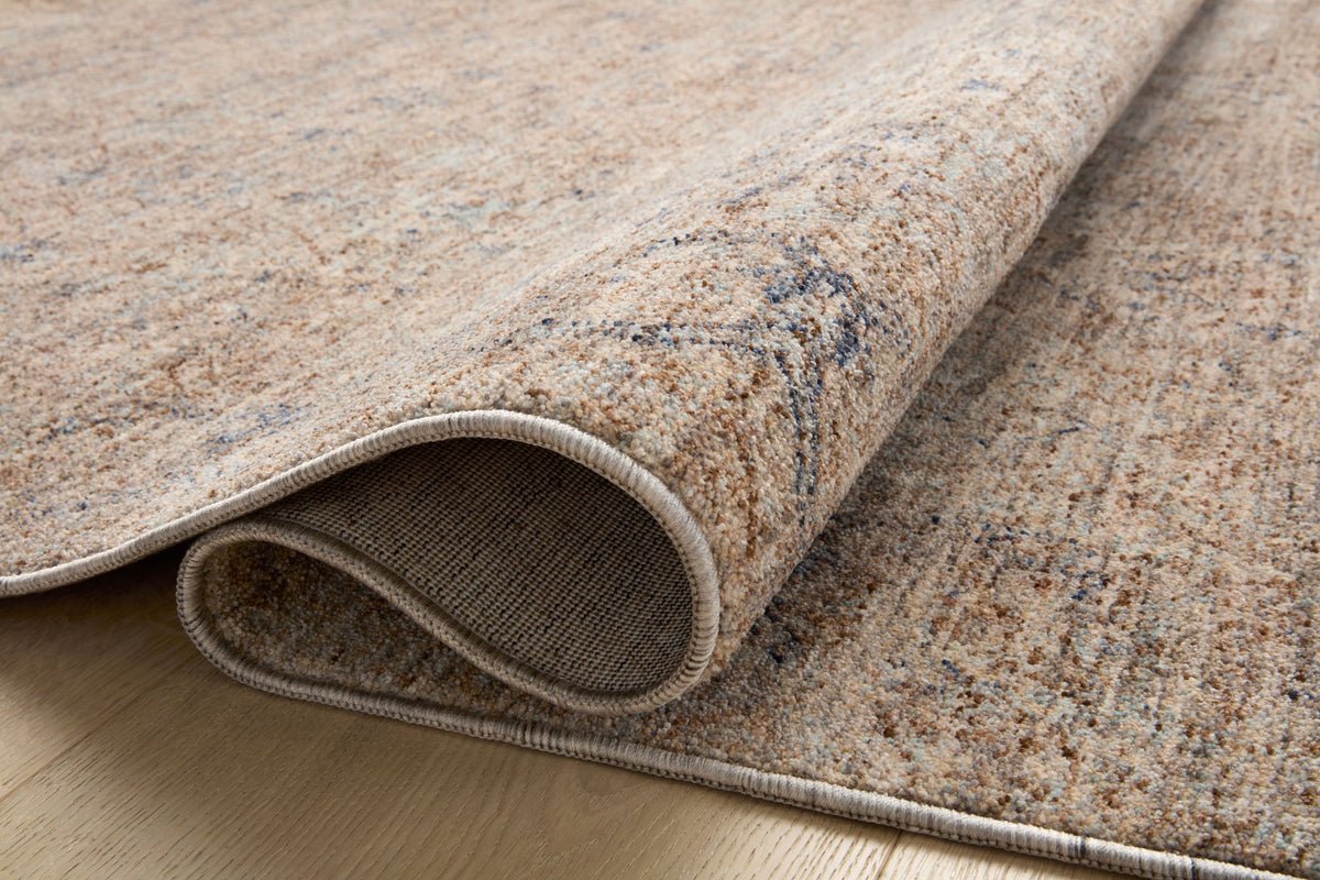 Angela Rose x Loloi Blake Taupe/ Blue Rug