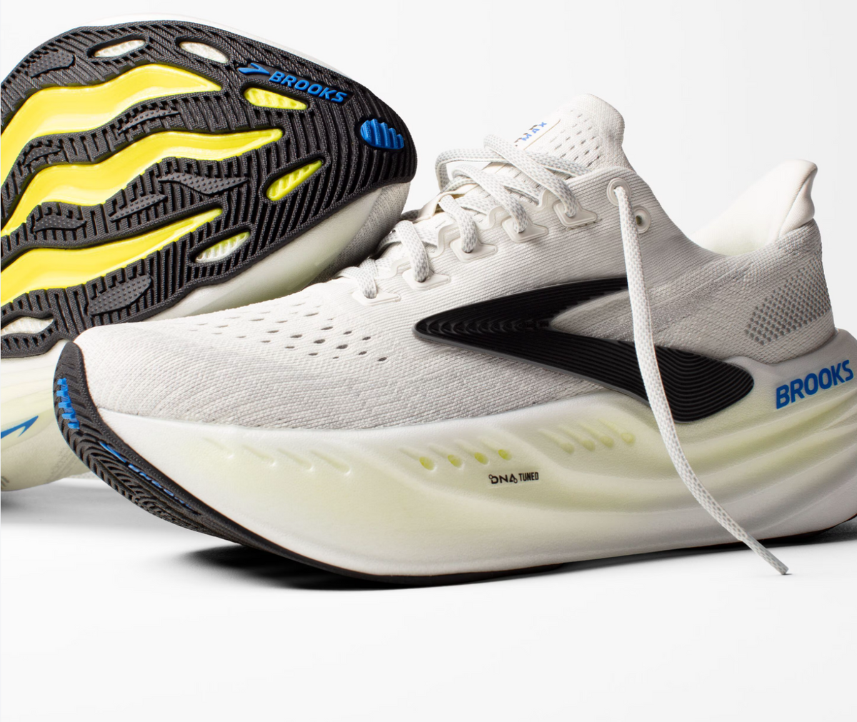 Brooks Mens Glycerin Max- Grey/Black/Nightlife (1104471D099)