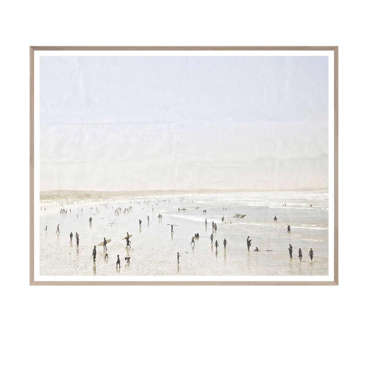 "Blissful Surf" Framed Photo Print