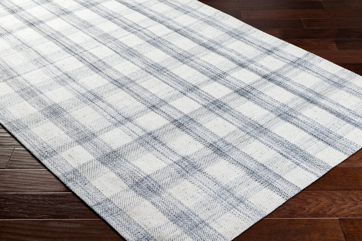 Becki Owens Sammy Silver Plaid Rug