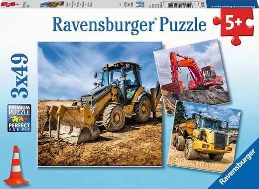 Diggers at Work Puzzle