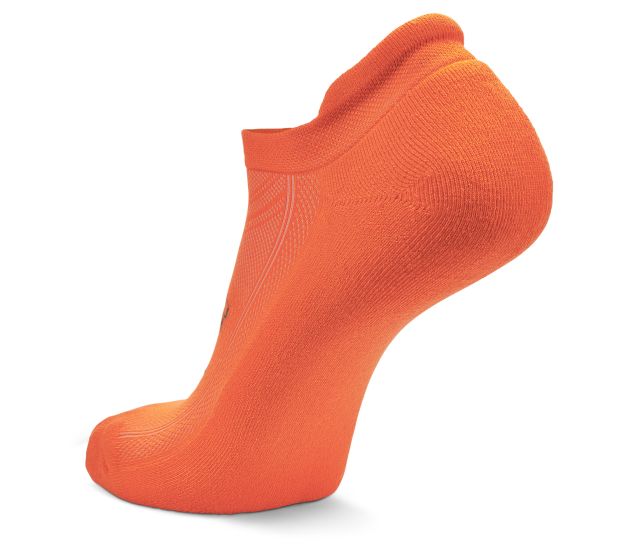 Balega Hidden Comfort No Show Tab Socks - Neon Orange (8025-0681)