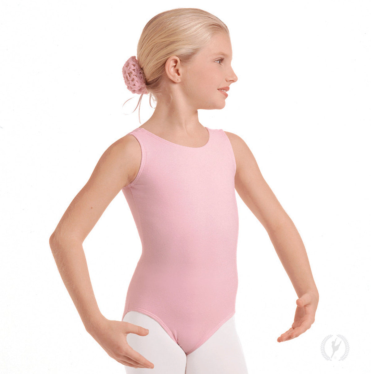Girls Pink Tank Leotard - Select Size