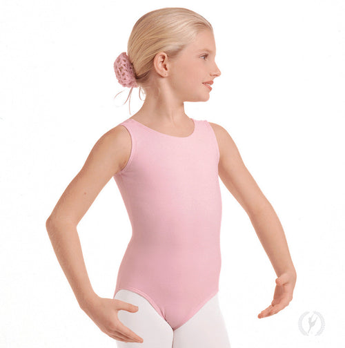 Girls Pink Tank Leotard - Select Size