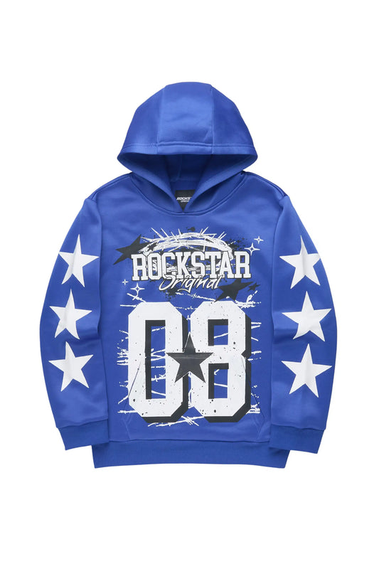 Boys Allstar Royal Blue/White Graphic Hoodie