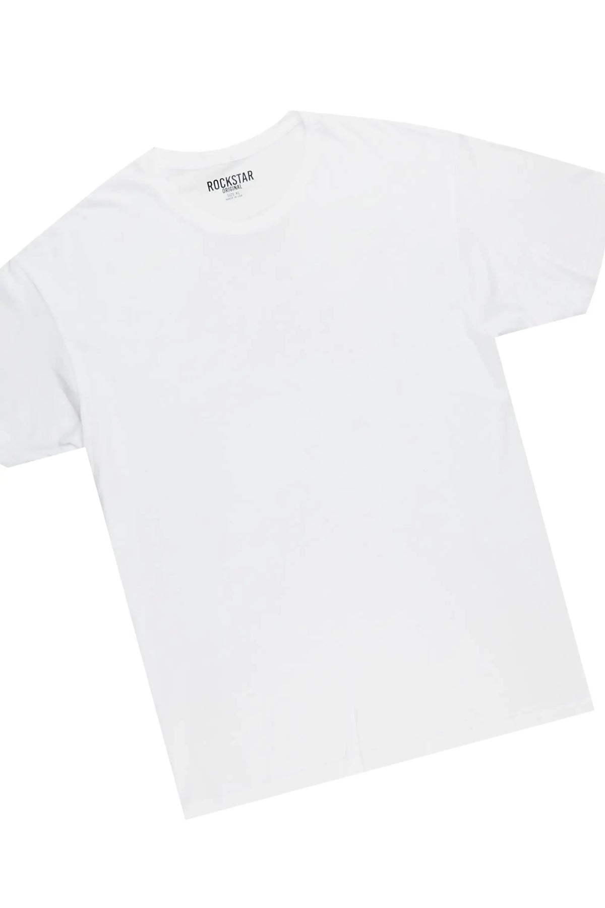 Basic White/Red T-Shirt/Stacked Track Pant Set