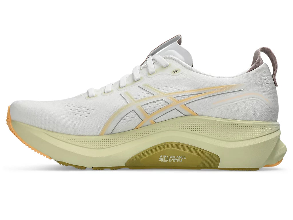 Asics Mens Gel Kayano 32- White/Orange Glow (1011C052-101)