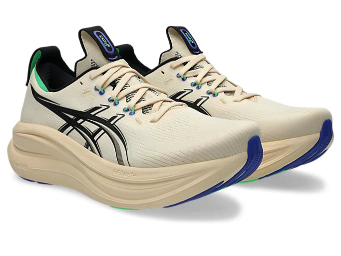 ASICS Men's GEL-NIMBUS 28 - SEASHELL/BLACK