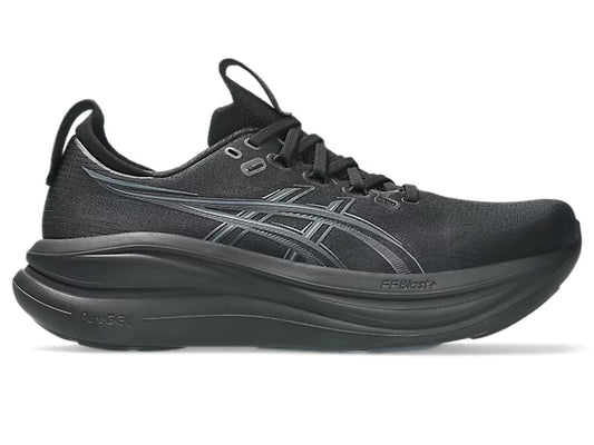 ASICS Men's GEL-NIMBUS 28 Extra wide - BLACK/GRAPHITE GREY