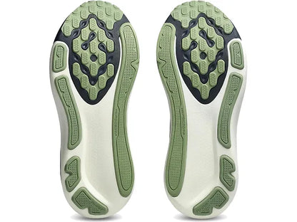 ASICS Men's GEL-KAYANO 33 WIDE - MIDNIGHT/KHAKI GREEN