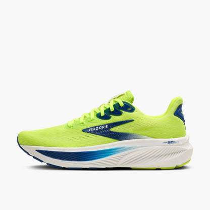 Brooks Men's Ghost 17 - Acid Lime/Navy/White