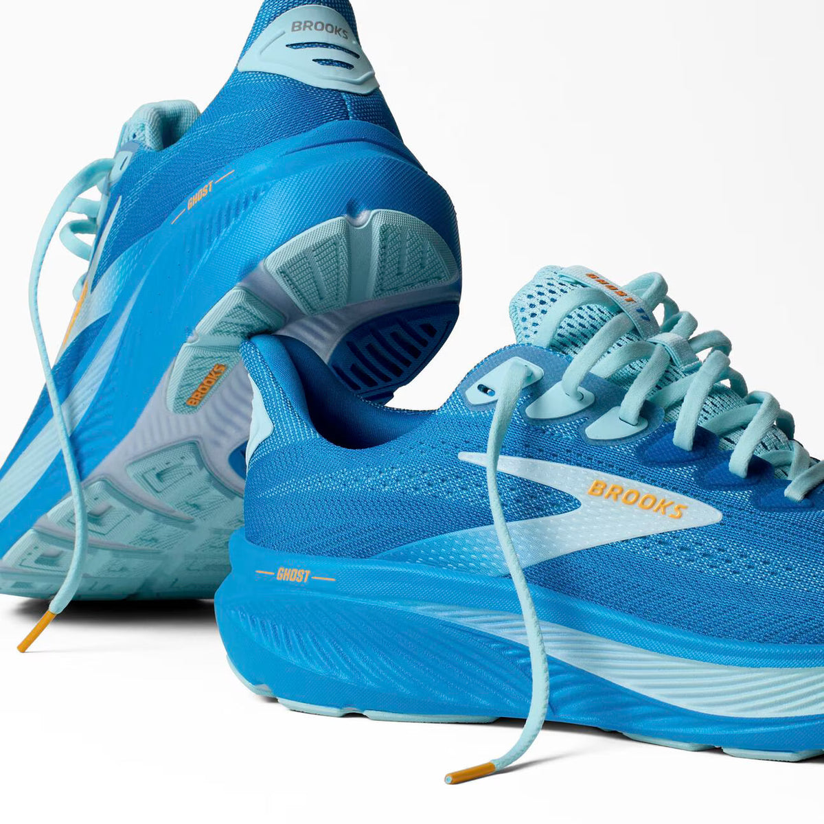 Brooks Men's Ghost 17 - Cloissone/Blue/Orange