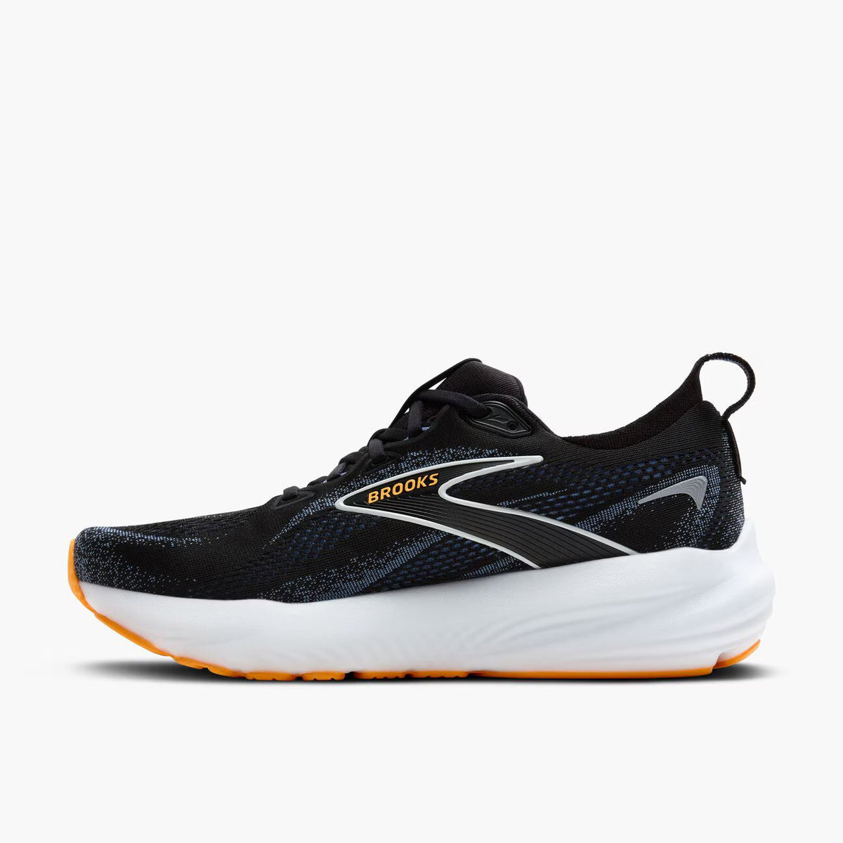 Brooks Men's Glycerin 22 - Black/Country Blue/Orange Pop (1104451D013)