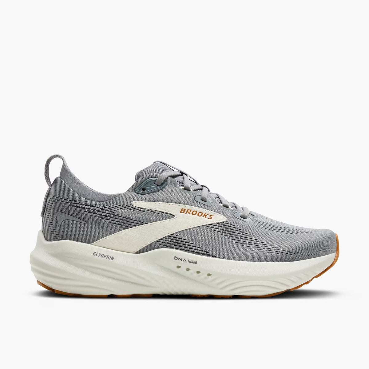 Brooks Men's Glycerin 22 - Primer Gray/Gray/Honey Ginger
