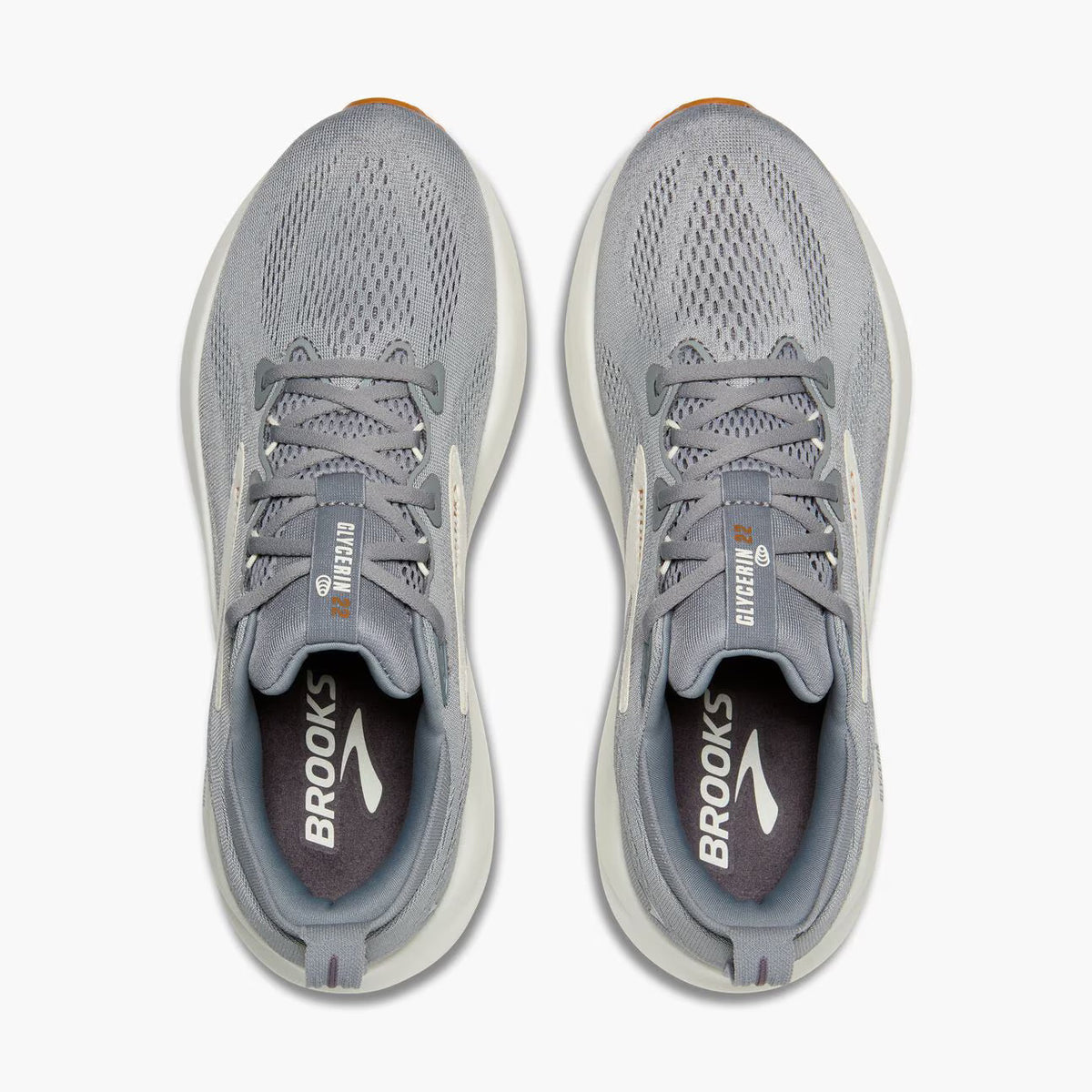Brooks Men's Glycerin 22 - Primer Gray/Gray/Honey Ginger
