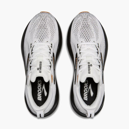 Brooks Men's Glycerin 22 - White/Grey/Black
