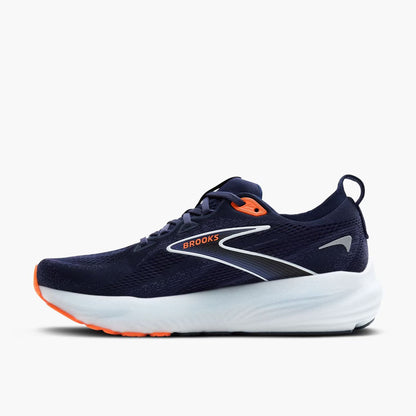 Brooks Mens Glycerin 22- Peacoat/Blue Ribbon/Orange(1104451D494)
