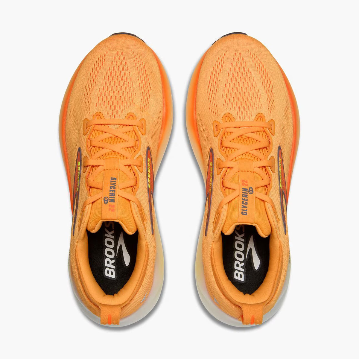 Brooks Men's Glycerin 22 - Orange/Nightlife/White