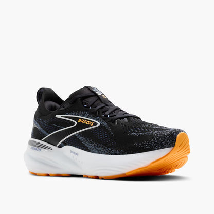 Brooks Men's Glycerin GTS 22 (Wide) - Black/Country Blue/Orange Pop