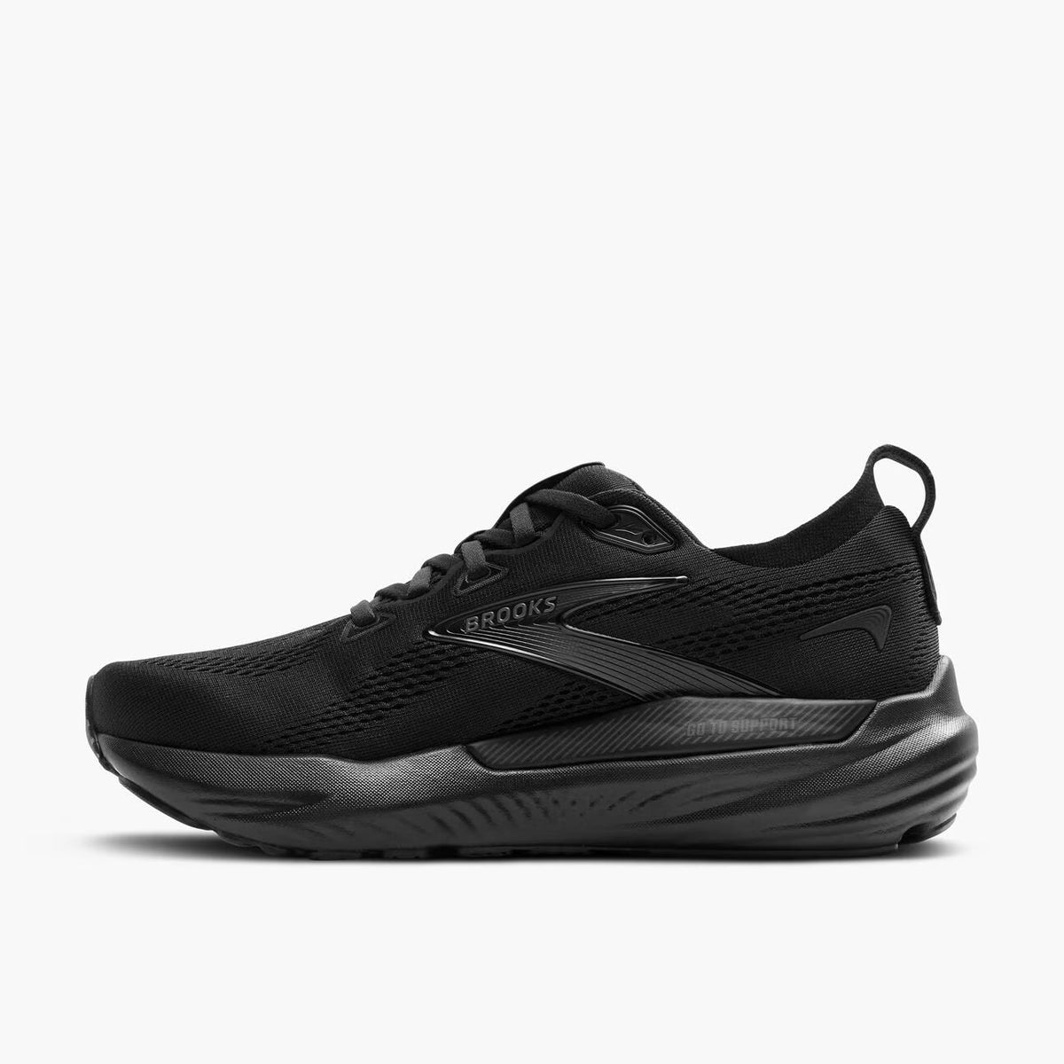 Brooks Men's Glycerin GTS 22 - Black/Black/Ebony
