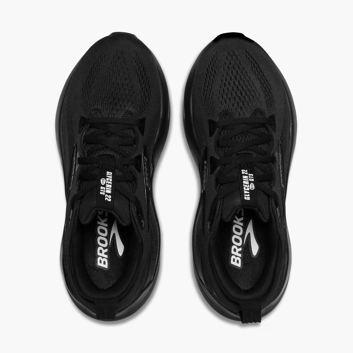 Brooks Men's Glycerin GTS 22 - Black/Black/Ebony