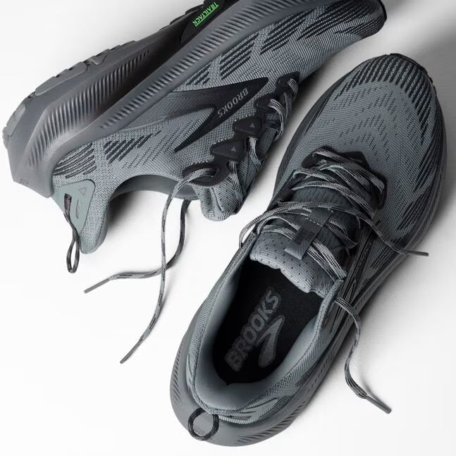 Brooks Ghost Trail Men's - Gray/Gray/Blackened Pearl