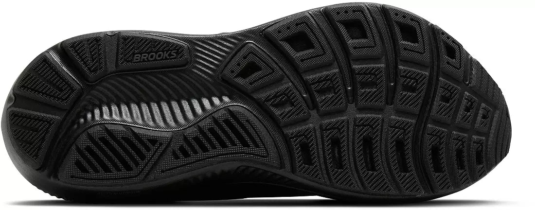 Brooks Men's Ghost 18 (Wide) - Black/Black/Ebony