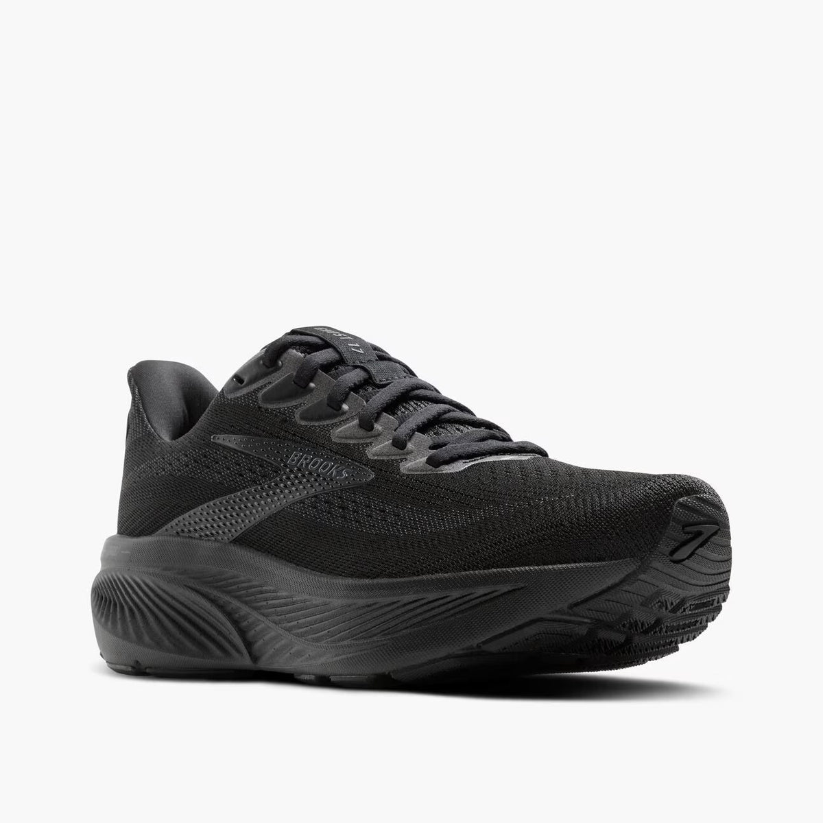 Brooks Men's Ghost 17 (2E Wide) - Black/Black/Ebony