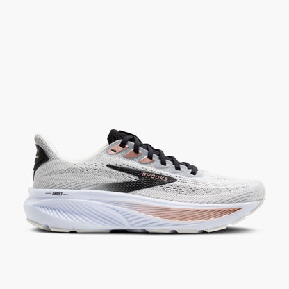 Brooks Women's Ghost 17 - White/Black/Rose Gold