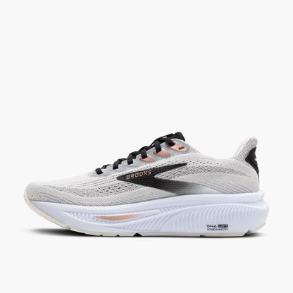 Brooks Women's Ghost 17 - White/Black/Rose Gold
