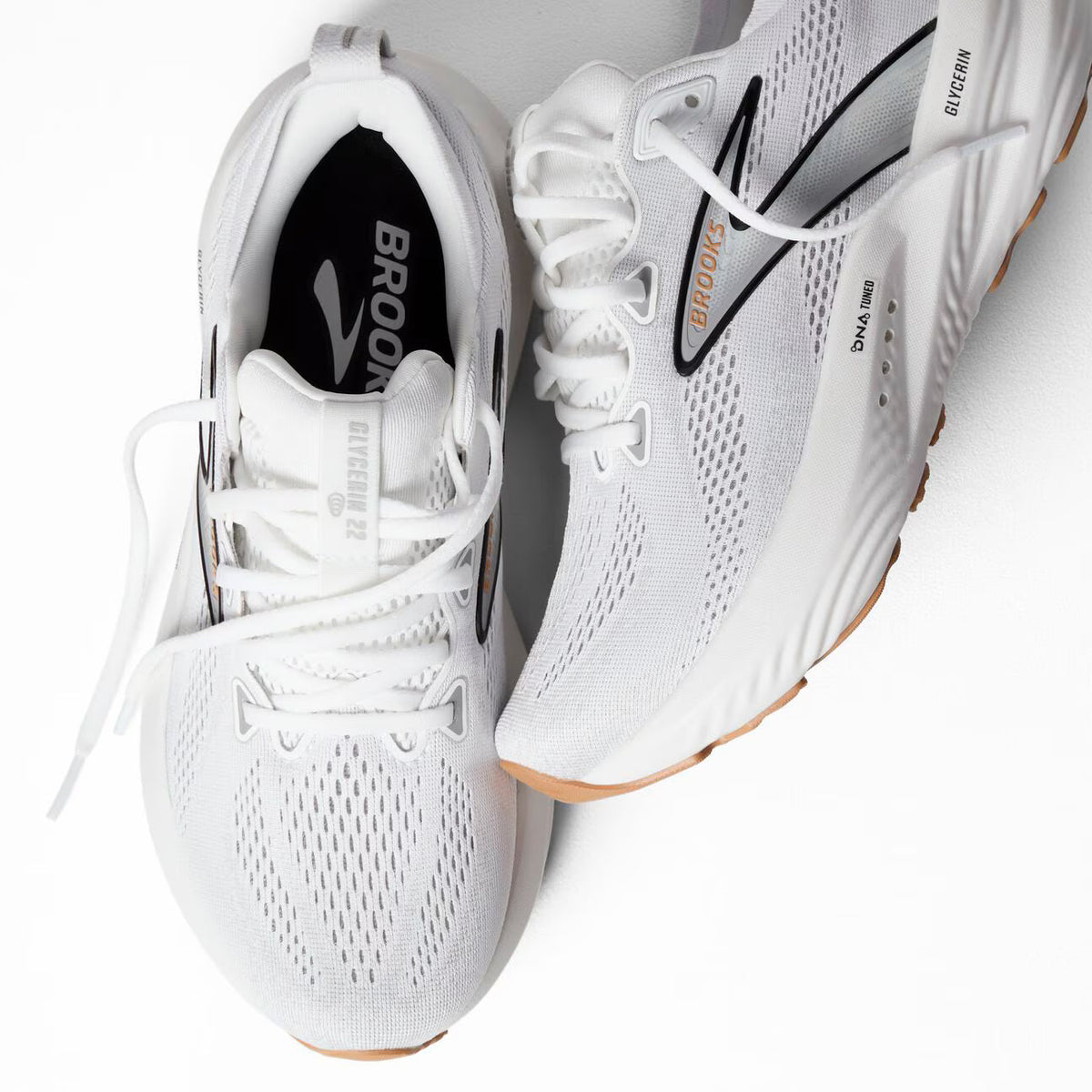 Brooks Women's Glycerin 22 - White/Grey/Black
