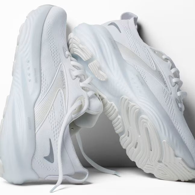 Brooks Women's Glycerin GTS 22 (Wide) - White/White/Grey