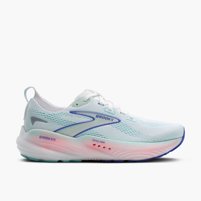 Brooks Women's Glycerin GTS 22 - White/Limpet Shell/Amparo Blue