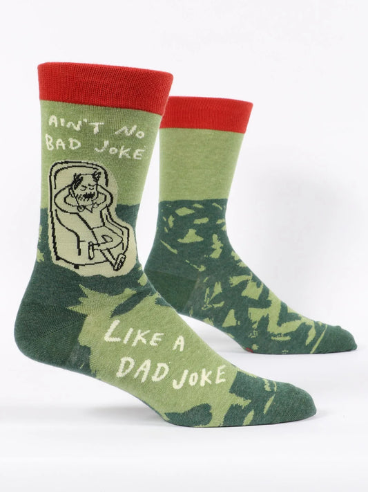 Ain't No Bad Joke Like A Dad Joke - Men's Crew Socks