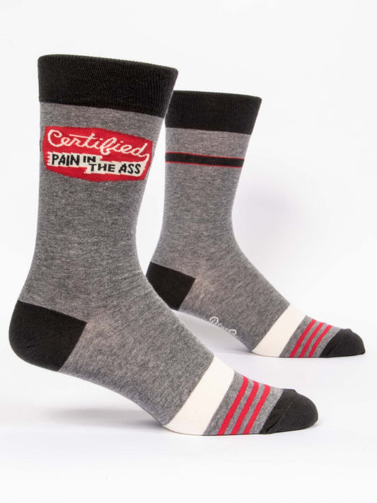 Certified Pain In The A__ - Men's Crew Socks