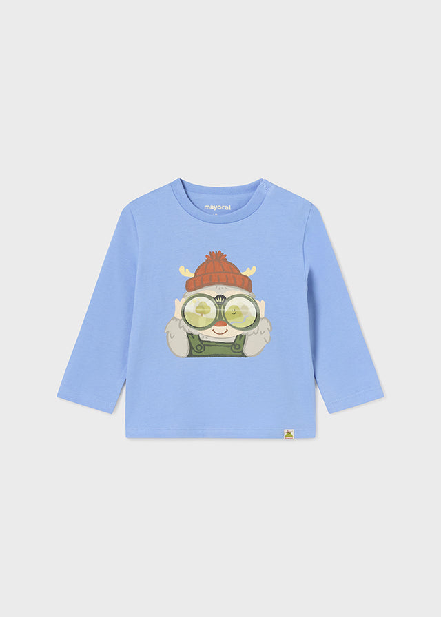 Binocular Interactive Bear LS Shirt - Select Size