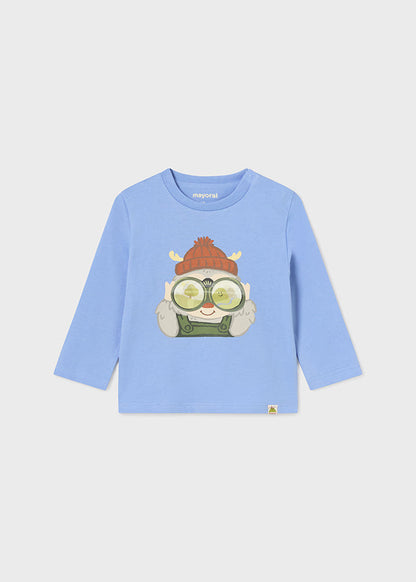 Binocular Interactive Bear LS Shirt - Select Size