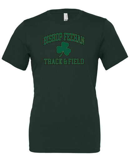 Bishop Feehan Track & Field - Bella + Canvas Unisex Jersey T-shirt (BC3001CVC)