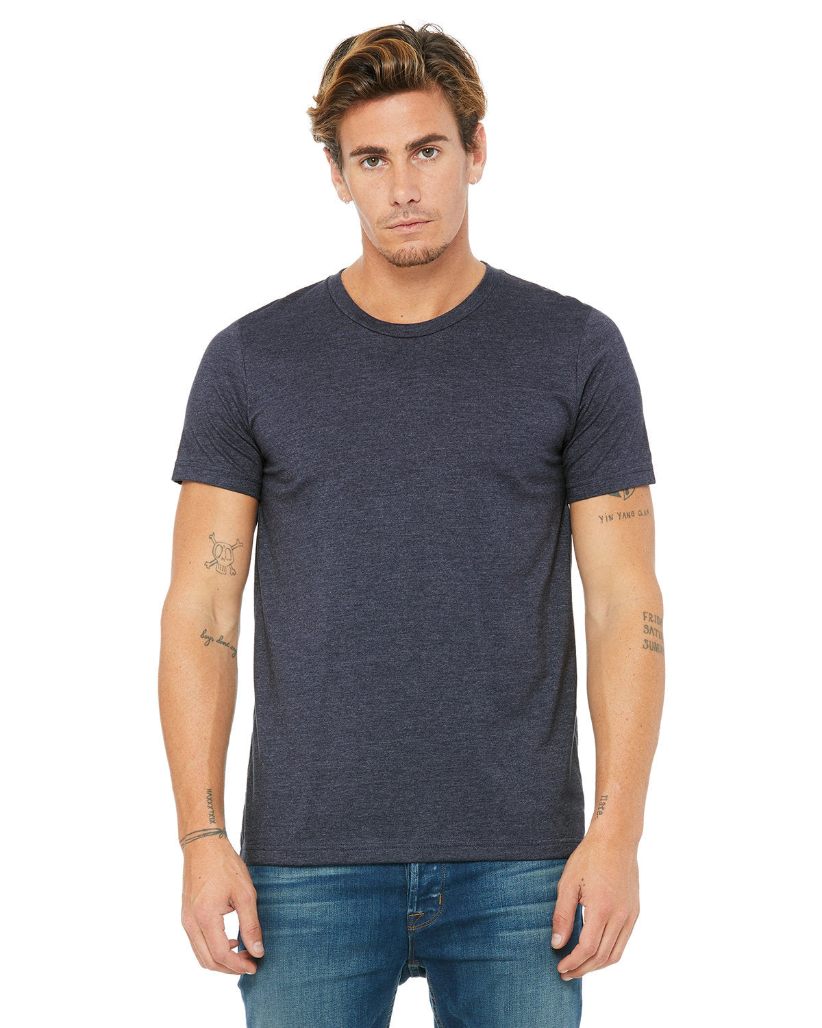 Bella + Canvas Unisex Heather CVC T-Shirt (BC3001CVC)