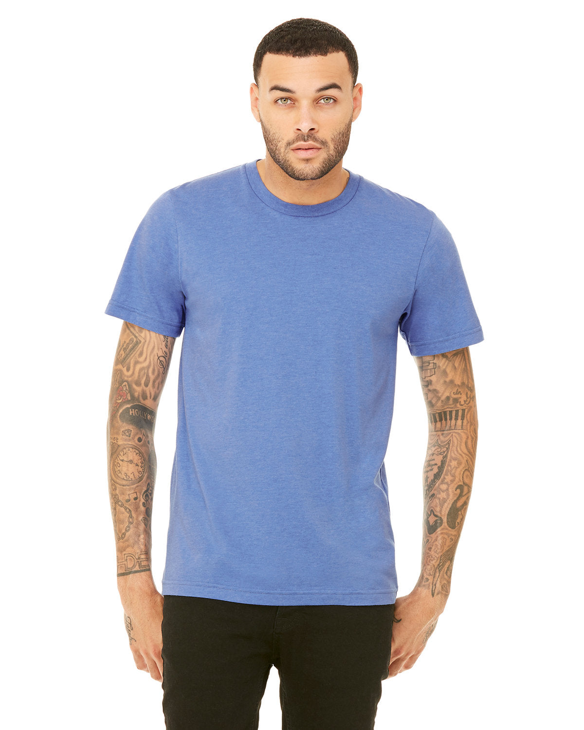 Bella + Canvas Unisex Heather CVC T-Shirt (BC3001CVC)