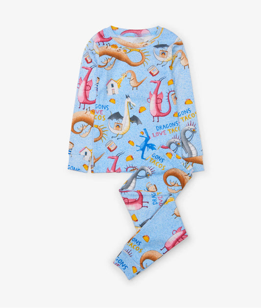 Dragons Love Tacos Pajamas