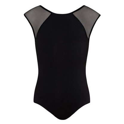 Estella Girls Black Mesh Leotard - Select Size
