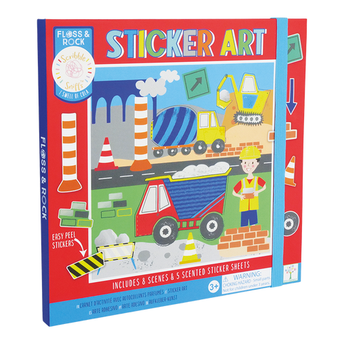 Construction Sticker Art