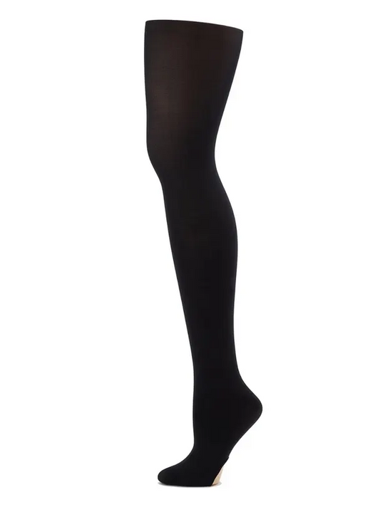 1916 Black Ultra Soft Self Knit Waistband Transition Tight - Select Size