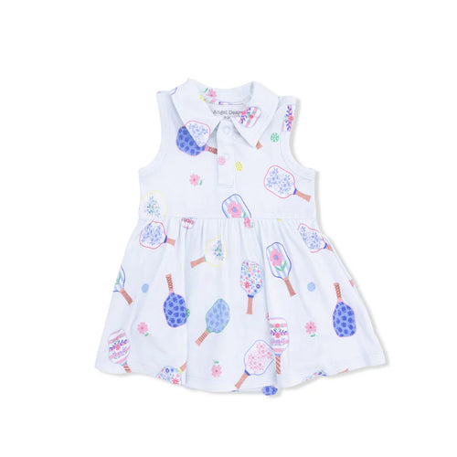 Floral Pickleball Polo Tennis Dress