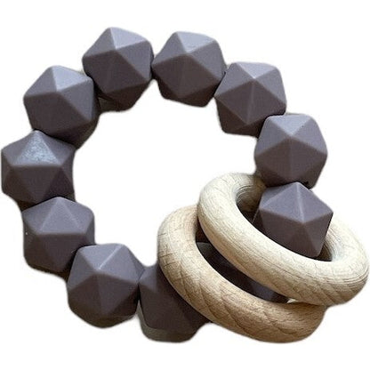 Abby Teething Rattle - Select Color